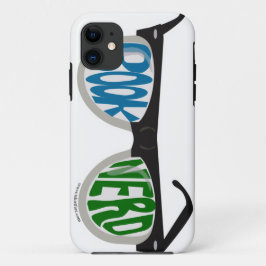 Capa Para iPhone 11 Design de Cartoons do Leitor de Óculos de Nerd de