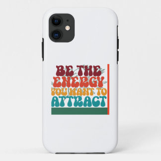 Capa Para iPhone 11 Design de Gráfico de Energia Positivo