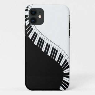 Capa Para iPhone 11 Design de Música do Teclado Piano