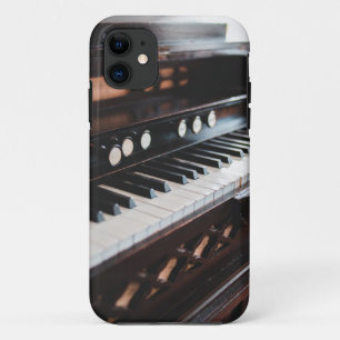 Capa Para iPhone 11 Design de Piano Bonito