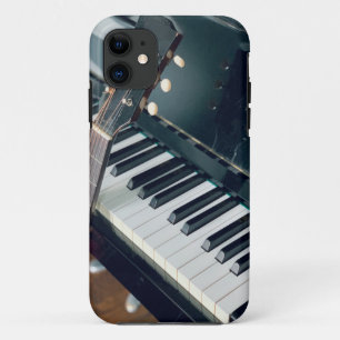 Capa Para iPhone 11 Design de Piano bonito