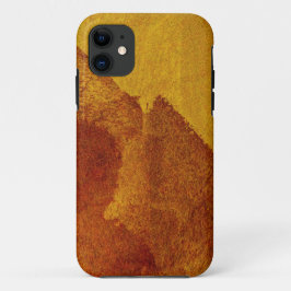 Capa Para iPhone 11 Design de pintura abstrato