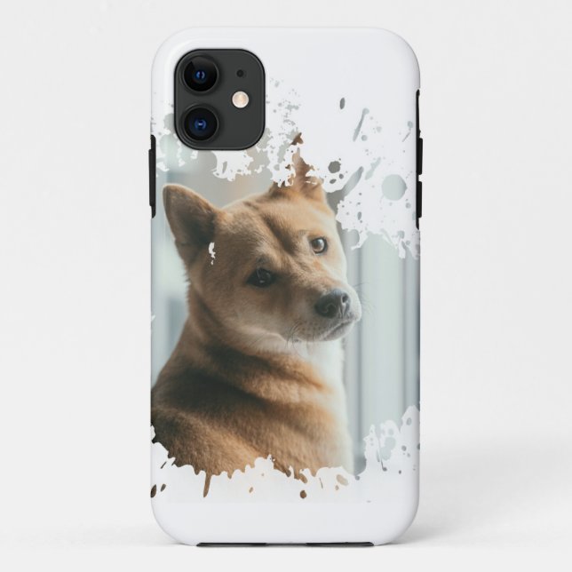 Capa Para iPhone 11 Design de puppy legal (Verso)