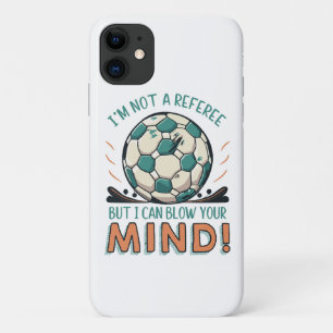 Capa Para iPhone 11 Design Divertido de Futebol