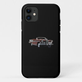 Capa Para iPhone 11 design do carro vintage de gabinete 11 do maçã iph