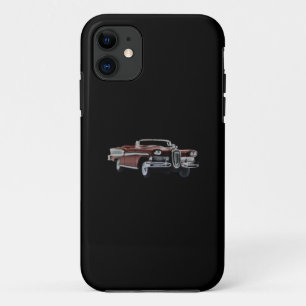 Capa Para iPhone 11 design do carro vintage de gabinete 11 do maçã iph