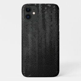 Capa Para iPhone 11 Design Elegante de Cinza Preta e