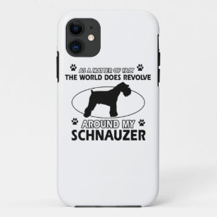 Capa Para iPhone 11 design engraçado do SCHNAUZER