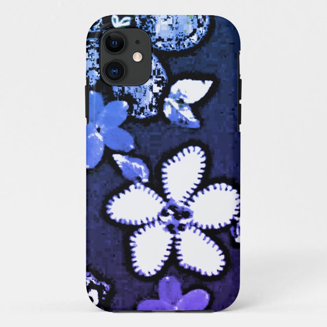 Capa Para iPhone 11 design estilo flor apple iphone 11 (Verso)