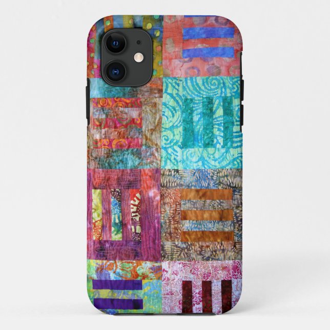 Capa Para iPhone 11 Design estofando do Batik (Verso)