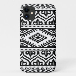Capa Para iPhone 11 Design étnico do teste padrão