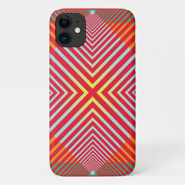 Capa Para iPhone 11 Design geométrico-5 iPhone/iPad (Verso)