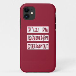 Capa Para iPhone 11 Designer de Paixão