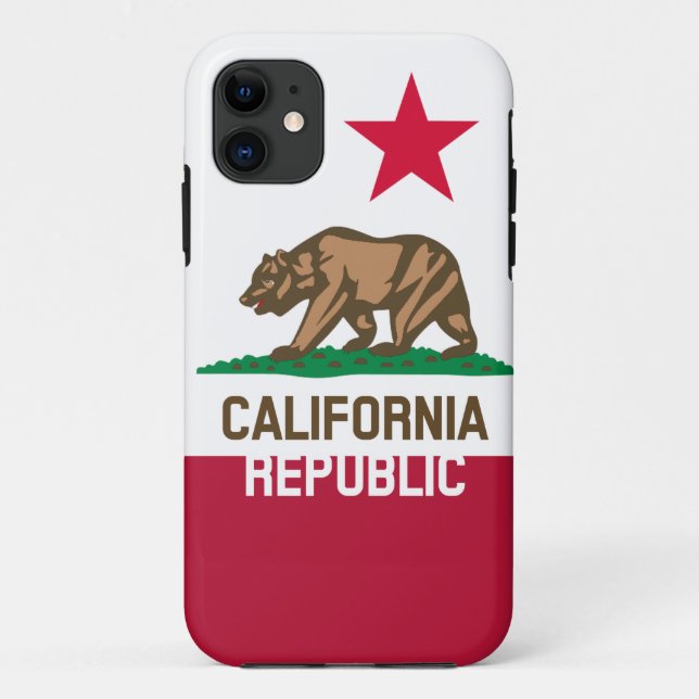Capa Para iPhone 11 DESIGNS de pesca com pavilhão da REPÚBLICA DA CALI (Verso)