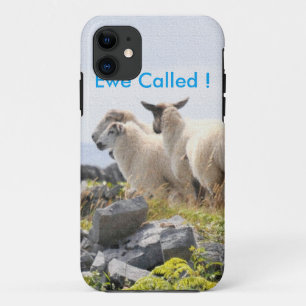 Capa Para iPhone 11 Designs Excêntricos - Ovelhas em um campo