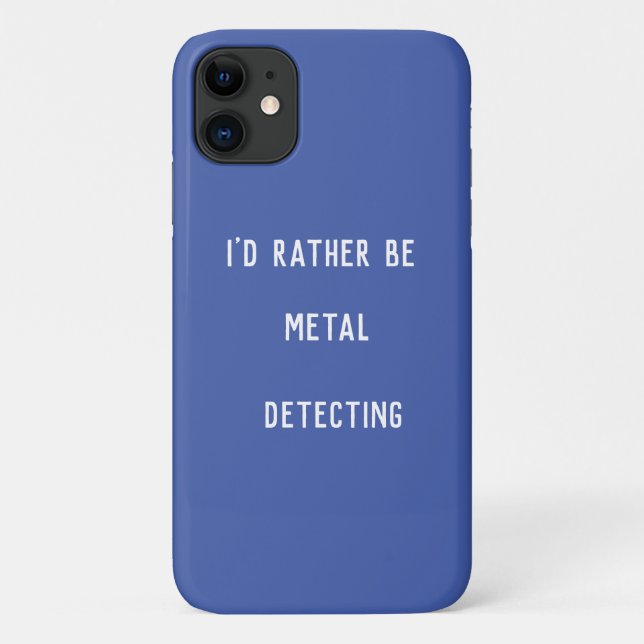 CAPA PARA iPhone 11 DETECÇÃO DE METAIS, EU TINHA PREFERENCIALMENTES (Verso)