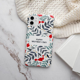 Capa Para iPhone 11 Dia de as mães de Jardim de Aquarela Magnética