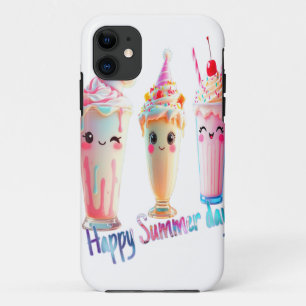 Capa Para iPhone 11 Dia de Verão Feliz