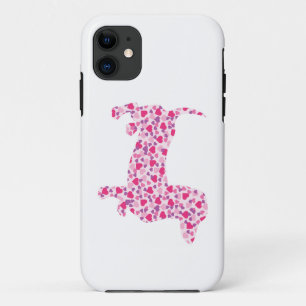 Capa Para iPhone 11 Diabos de Coração Rosa