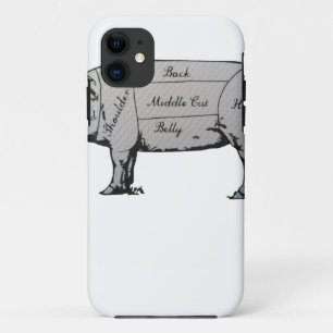 Capa Para iPhone 11 Diagrama de Suínos