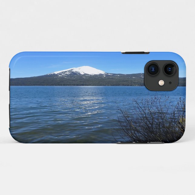 Capa Para iPhone 11 Diamond Lake, Oregon (Verso (horizontal))