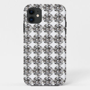 Capa Para iPhone 11 Diamond Pattern