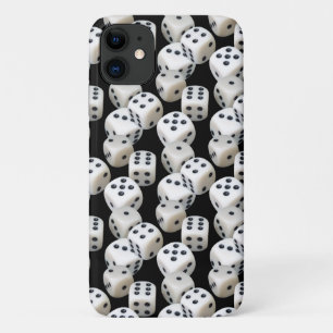 Capa Para iPhone 11 Dice On Black