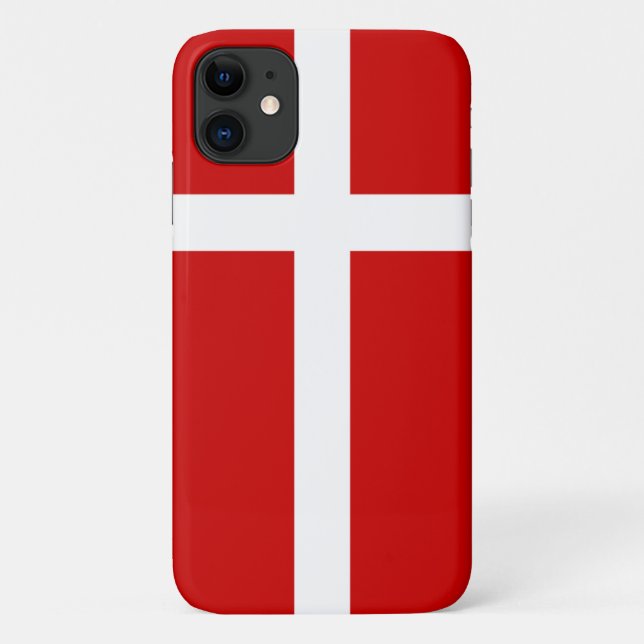 Capa Para iPhone 11 Dinamarca (Verso)