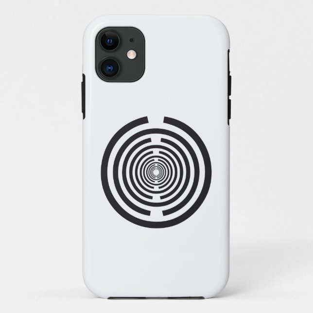 Capa Para iPhone 11 Disco de vitalidade Lakhovsky, antena MWO Tesla, e (Verso)