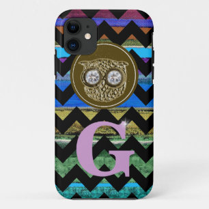 Capa Para iPhone 11 divisa e listras fofinhas personalizadas