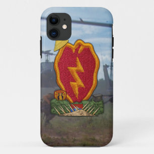 Capa Para iPhone 11 Divisão de Infantaria 25 na Guerra do Vietnã