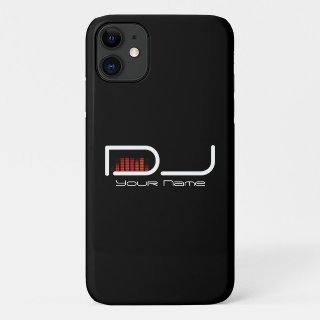 Capa Para iPhone 11 DJ profissional (Verso)