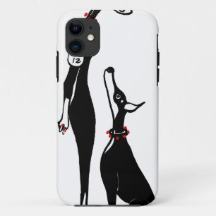 Capa Para iPhone 11 Doberman e Doberwoman