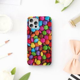 Capa Para iPhone 11 Doces Coloridos, Botões Doces, Doces, Comida