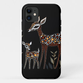 Capa Para iPhone 11 Doe e Fawn