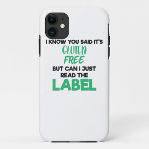 Capa Para iPhone 11 Doença Celielefônica Leia Livre O Rótulo Glúten I