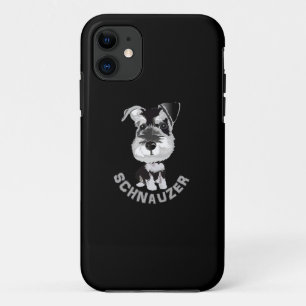 Capa Para iPhone 11 Dog Schnauzer