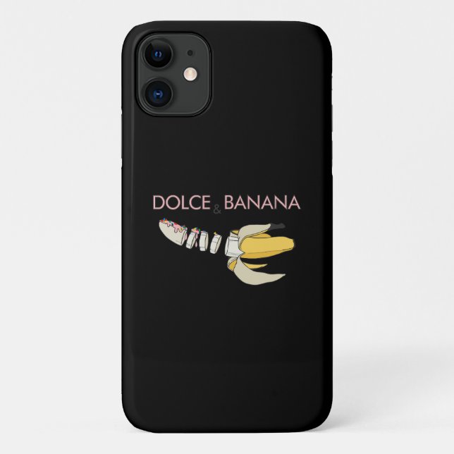Capa Para iPhone 11 Dolce & Banana (Verso)