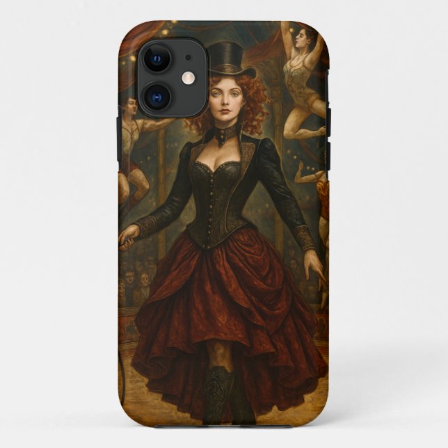 Capa Para iPhone 11 Domador de leões (Verso)