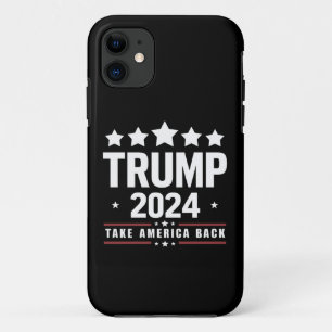 Capa Para iPhone 11 Donald Trump 2024 Retire a Eleição Americana