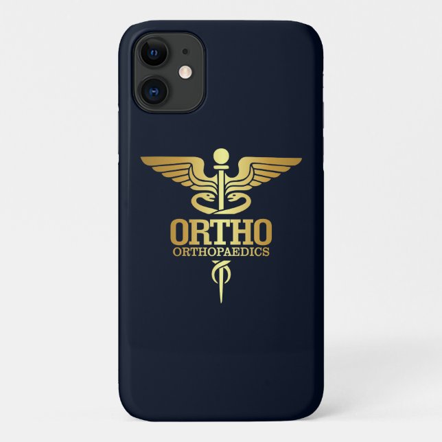 Capa Para iPhone 11 Dourado Caduco (ORTHO) (Verso)