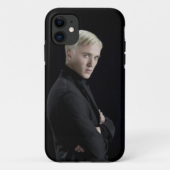 Capa Para iPhone 11 Draco Malfoy Arms cruzados (Verso)