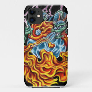 Capa Para iPhone 11 Dragão e exemplo de Phoenix IPhone 5