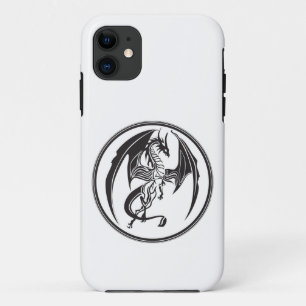 Capa Para iPhone 11 Dragão magro...