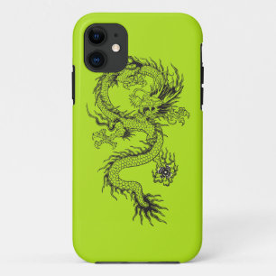 Capa Para iPhone 11 Dragão ornamentado