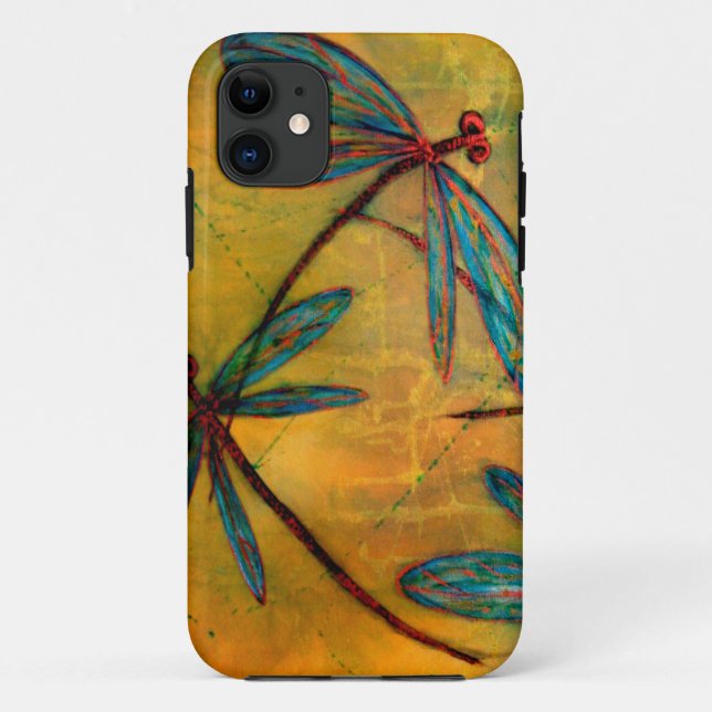 Capa Para iPhone 11 Dragonfly Haze (Verso)