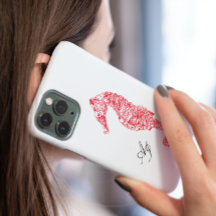 Duas iniciais vermelhas do litoral