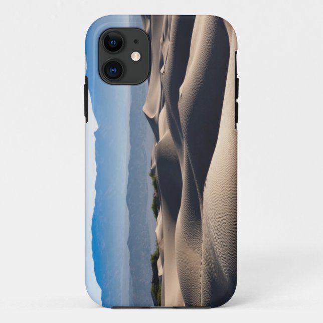 Capa Para iPhone 11 Dunas de areia lisas do Mesquite (Verso)