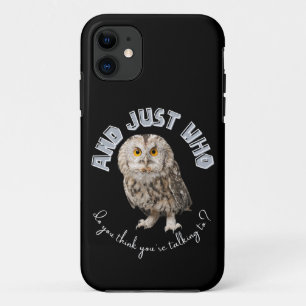 Capa Para iPhone 11 E com quem você acha que está falando?
