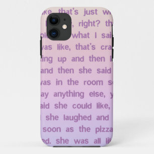 Capa Para iPhone 11 E Então Ela Disse